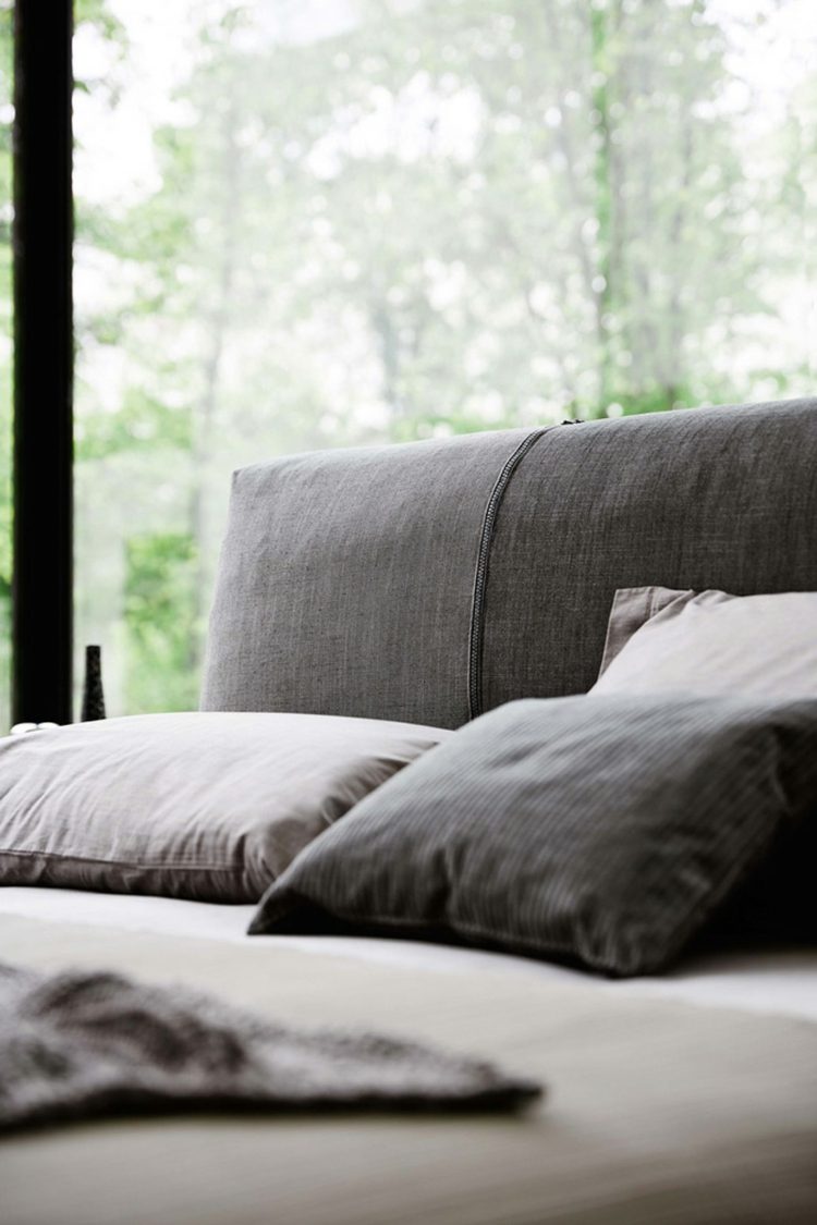 Dizajnové čalúnené postele sú veľmi pohodlné a pohodlné Nová kolekcia postelí 2016 od Ditre Italia