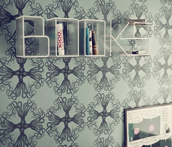 nástenné police knihy dizajnérske police ricard mollon police na stenu, dizajnové police od Ricarda Mollona