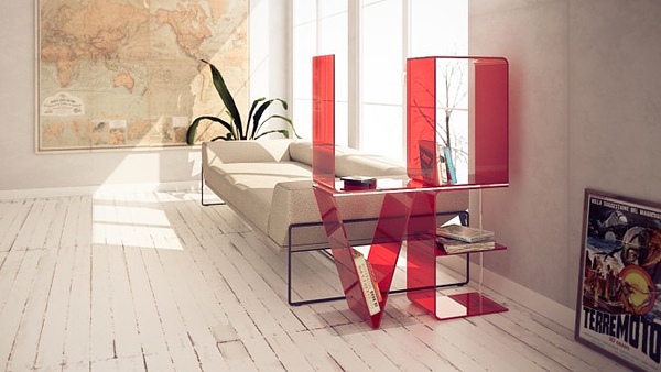 dizajn podlahovej police knižnice ricard mollon dizajn podlahovej police knižnice od Ricarda Mollona