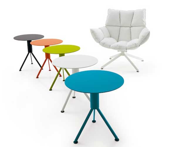 dizajnové kreslo Husk Outdoor verzia Patricia Urquiola