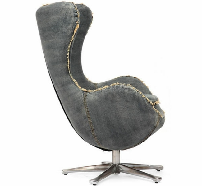 vysoký operadlo rámu z kovového chrómu