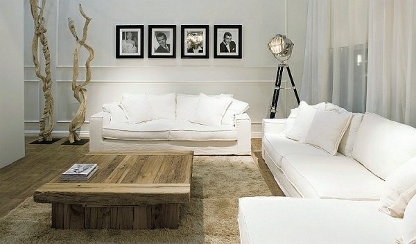 moderné nápady pre obývaciu izbu