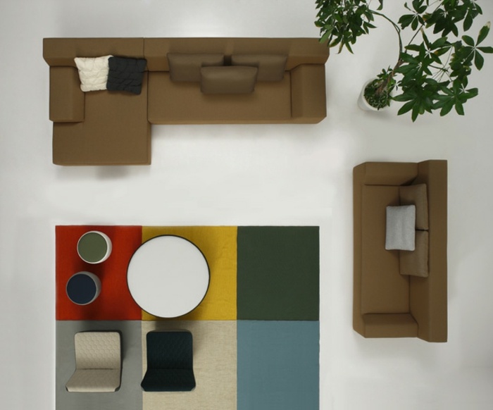 útulné prostredie s dizajnovými pohovkami od spoločnosti Sancal Ace-sofa-in-brown-by-Sancal