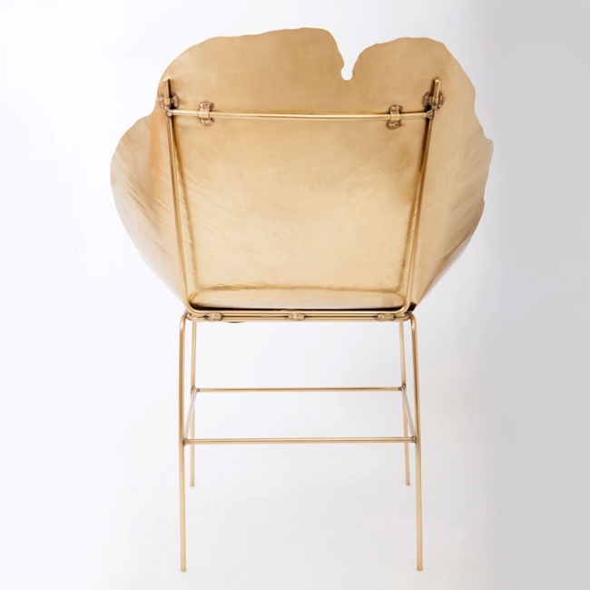 stránky Sharon zbierka kovové stoličky meď