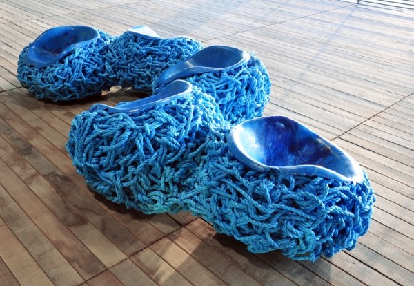 Kreslo s prízvukom do obývačky-kreslo Tom Price-Rope