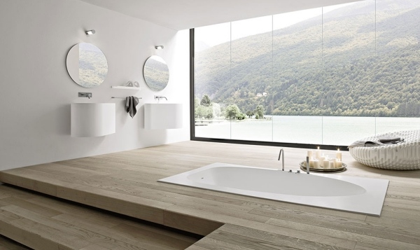 jemné umývadlá talianskej kolekcie boma