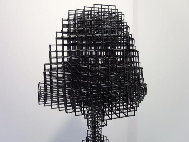 afterimage bomi parkovacia lampa drôtené pletivo