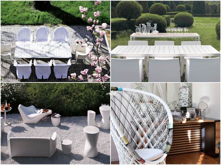 ambientedirect-záhradný nábytok-biely-moderný-nadčasový