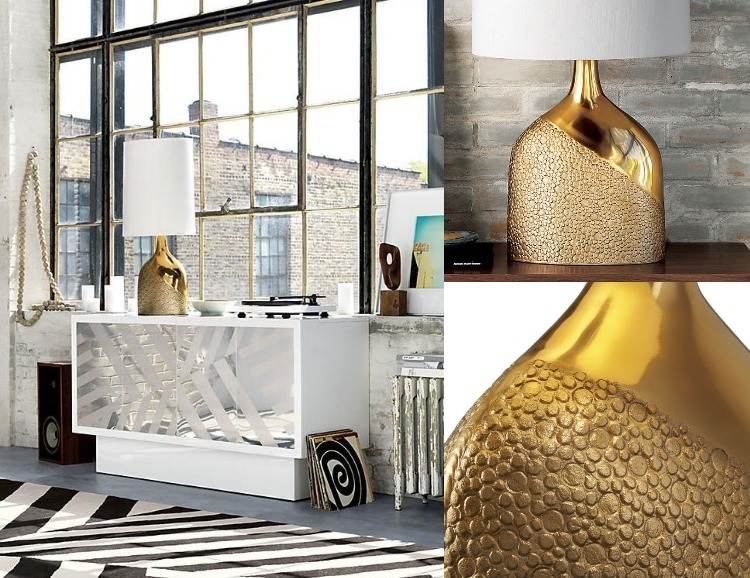 elegantná stolová lampa so zaujímavým mosadzným vzhľadom dizajnér-nábytok-dekorácia-interiér-dizajn-svietidlo-svietidlo-tienidlo-mosadz-organické-štýlové