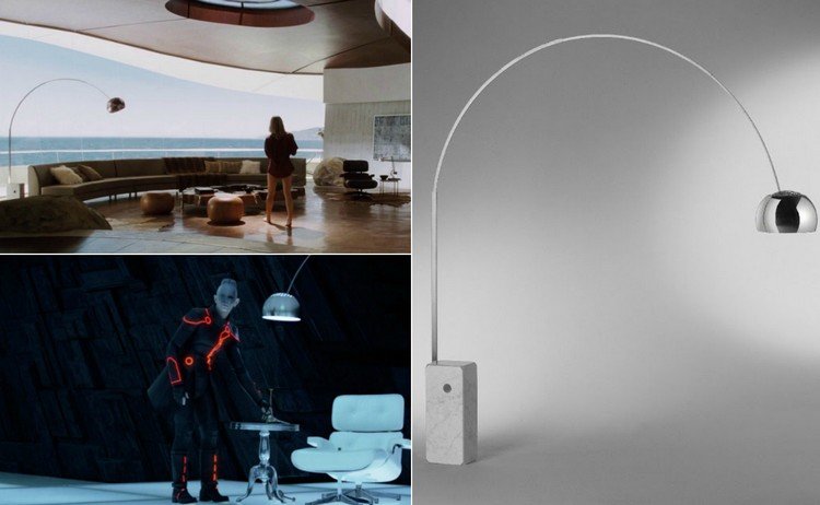 Arco lampa od bratov Castiglioni v r designová klasika-nábytok-žiarovky-arco-stojacie lampy-talianske-dizajnové filmy