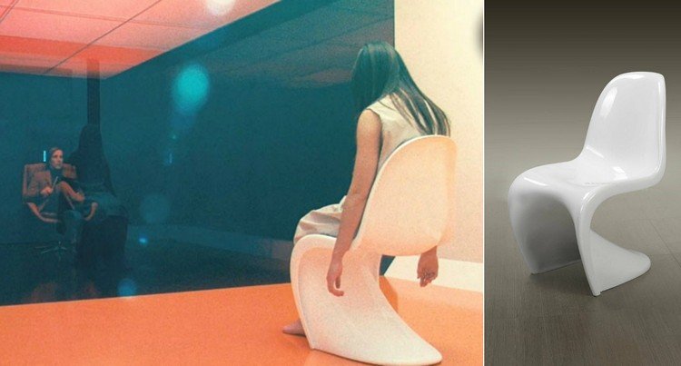Stolička Panton od Vernera Pantona v design-klasika-nábytok-panton-stolička-mimoriadny-tvar-biely-film