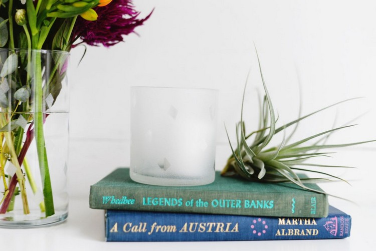 Leptané vzory na okuliare a vázy