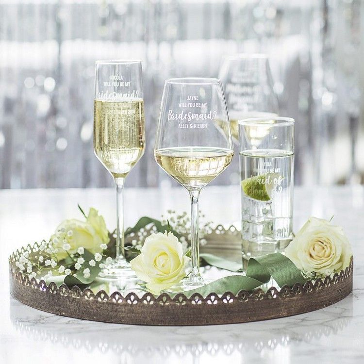 Návrhy nápisov na nápady na leptanie okuliarov na svadbu