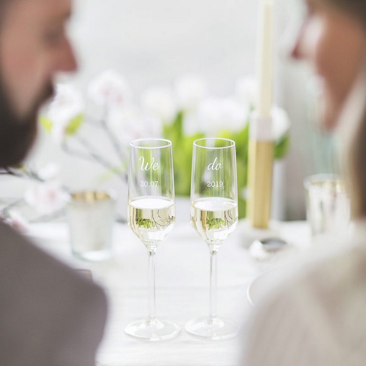 Svadobné okuliare leptajú vzory a motívy