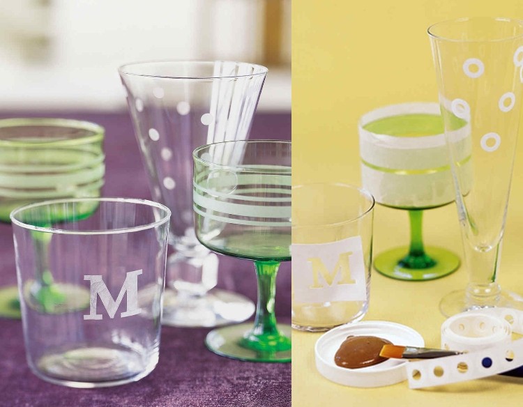 Nápisy a monogramy na okuliare leptajú zaujímavé návrhy a návody