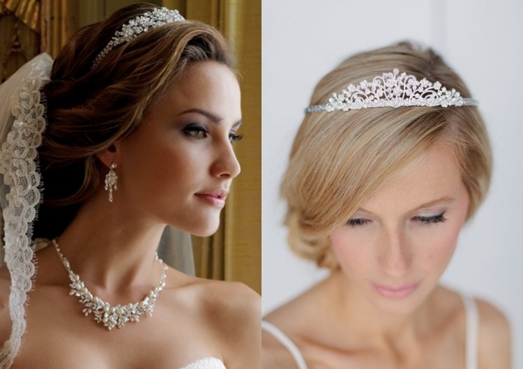 Svadobný účes s bočným poníkom a čelenkou diadém-svadba-svadobné-účesy-kamienky-bočné ofiny