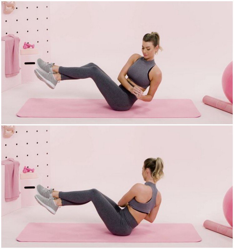 Aké cvičenia pomáhajú ruskému zákroku na ploché brucho