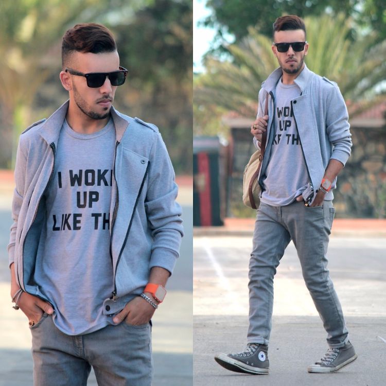 módne trendy-muži-2017-2018-slogan-logo-šport-jeseň