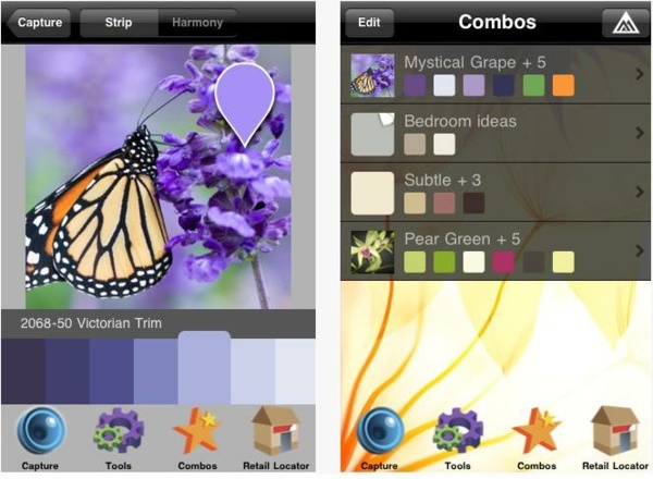 užitočné-aplikácie pre smartfóny-interiérový dizajn-Benjamin-Moore-Color-Capture2