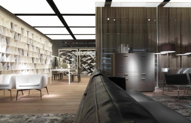 kožená sedačka tmavohnedá moderný interiérový dizajn alivar kožená sedačka tmavohnedá moderný interiérový dizajn od alivar