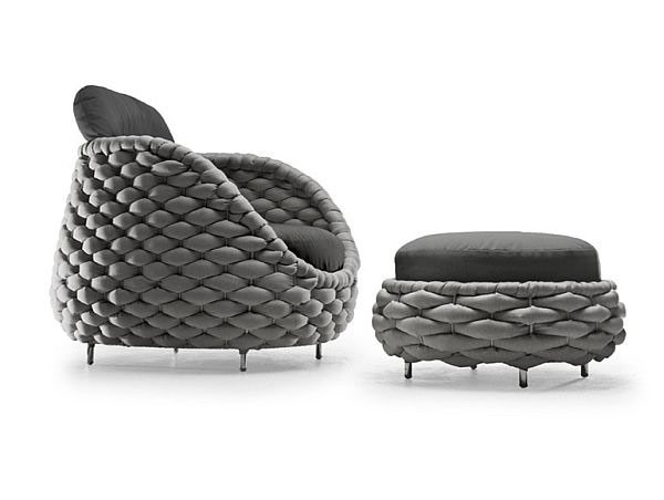 dizajnový záhradný nábytok kreslo kenneth cobonpue