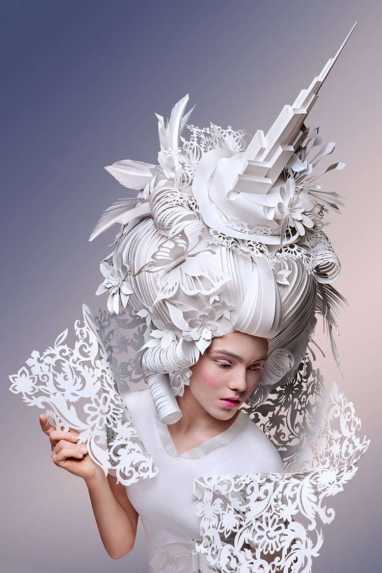 barokové rokokové parochne moderný interpretačný papier