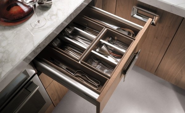 organizačný systém kuchynských zásuviek barrique taliansky dizajn