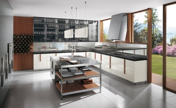 bariková kuchyňa ernestomeda otvorené stojany na víno sklenené dvere skrinky dizajnová kuchyňa ernestomeda otvorené stojany na víno dvere sklenenej skrine