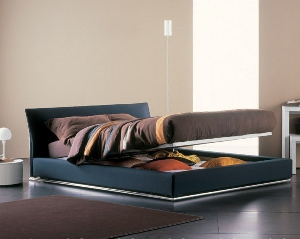 Bed-with-bed-drawer-by-Flou
