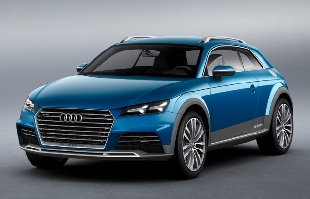 Allroad Shooting Brake E Tron vpredu