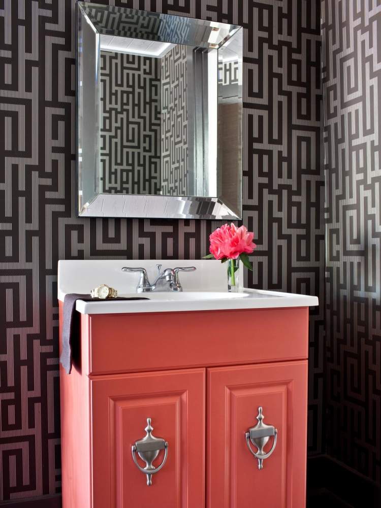 best-color-bathroom-color-accents-vanity-coral-color-mirror-wallpaper-pattern