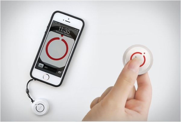 Hisy môžete nosiť pri spojení s vašim mobilným telefónom myšlienka technológie hisy-bluetooth-fotoaparátu-diaľkovej spúšte