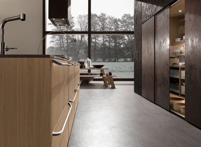 svetlé drevo moderné dizajnérske kuchyne neos racionálne svetlé drevo moderné dizajnérske kuchyne neos racionálne