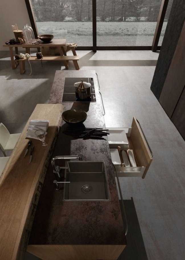 kuchynské ostrovné drezy moderné dizajnérske kuchyne neos racionálne kuchynský ostrov drez moderných dizajnových kuchýň neos racionálne