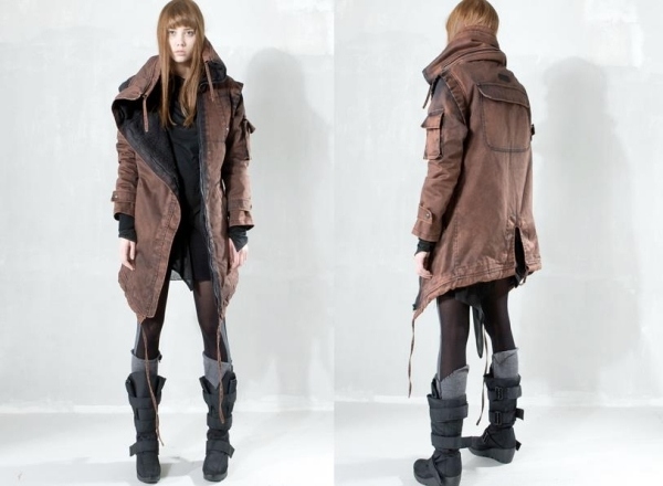 dámska bunda návrhárskej módy demobaza aw12 dámska bunda demobaza aw12