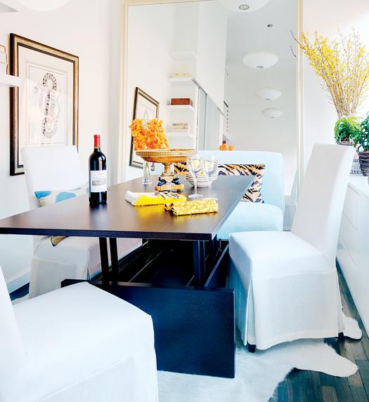 malý byt konferenčný stolík multifunkčný jedálenský stôl šetrí miesto malý byt konferenčný stolík multifunkčný jedálenský stôl