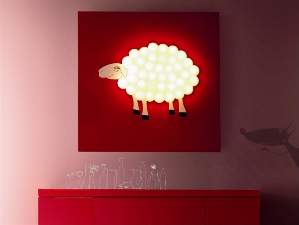 svetelný dizajn nástenné svietidlo creazioni pecora svetelný dizajn nástenná lampa creazioni pecora