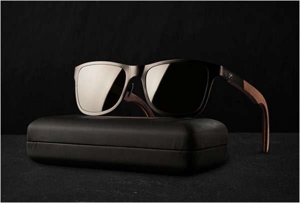 Retro dizajn z titánu a dreva slnečné okuliare-drevo-titán-kolekcia-móda