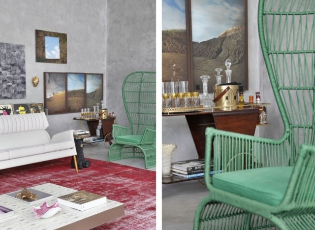 nápady, ako sú štýly zariaďovania-dizajnérsky nábytok-sa ​​navzájom kombinujú