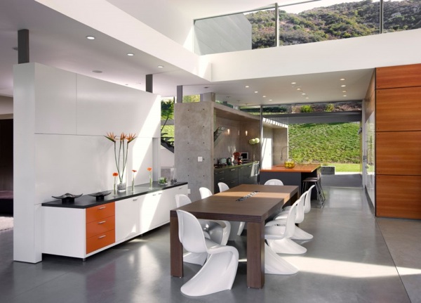 myšlienka modernej jedálne