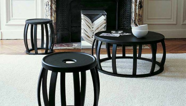 Nábytok z príručných stolíkov B & amp; B Italia Odkladacie stolíky k nábytku B & B-Italia