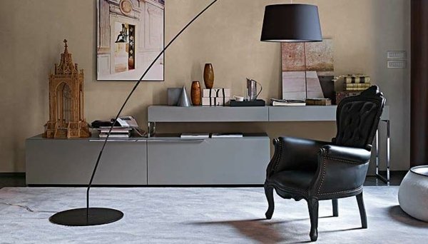 Kožený kreslo B & amp; B Italia Athos Kreslo-nábytok-by-B & B-Italia-Athos-koža