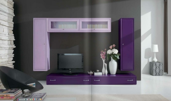 kolekcia štyroch sezón stilema purpurová nástenná jednotka jednotka štyroch sezón-zbierka-stilema-purpurová stena