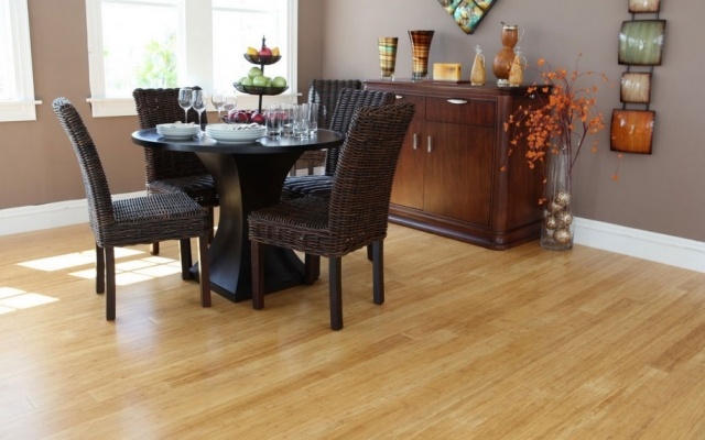 O bambusové parkety je nenáročná údržba a praktické položenie