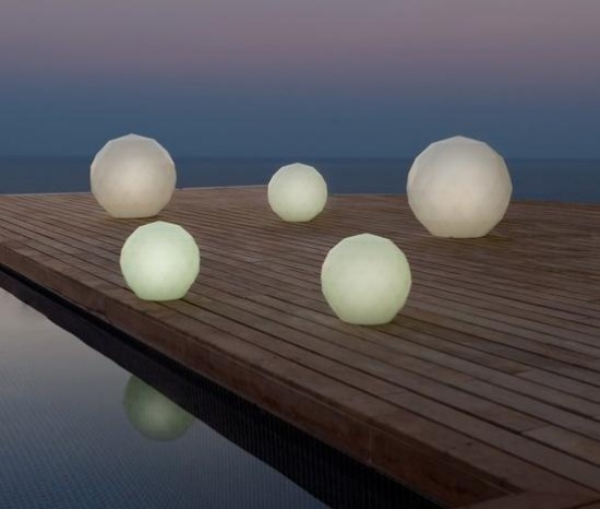 moderné svetelné série sférických svetiel