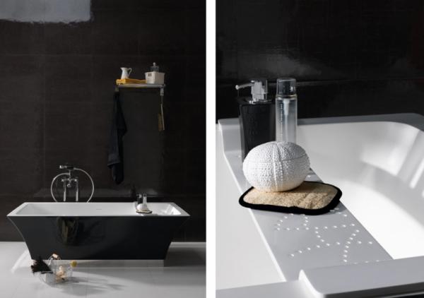 vaňa regio čierna voľne stojaca vaňa regio dizajn čierna voľne stojaca