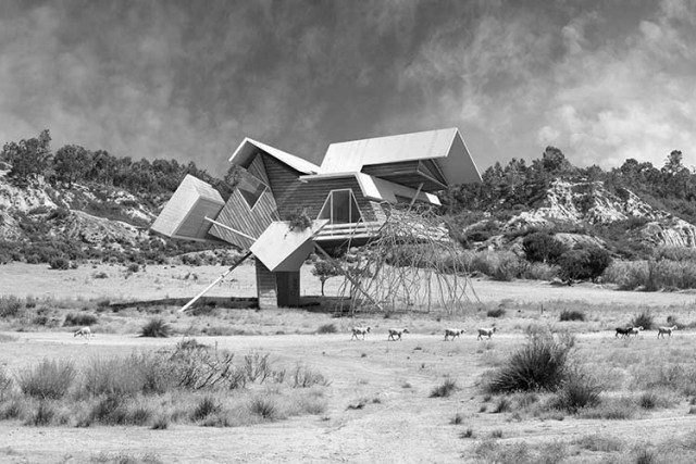 ekologická výstavba udržateľnej architektúry-akcie a zbierka fotografií