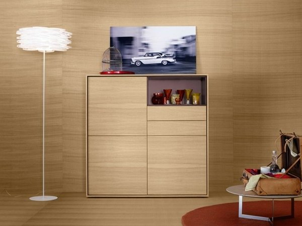 Nástenné panely Dresser dubová dekorácia bytových doplnkov