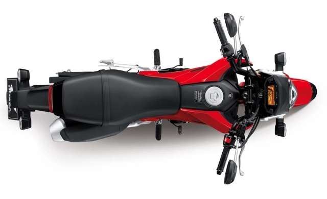 vzhliadni motorku motocykel honda msx125 pohľad vyššie