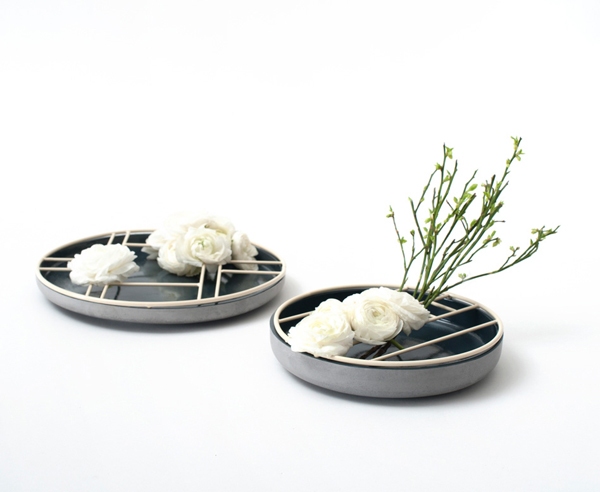 ikebana misky dizajn TokoNama aranžovanie kvetinových úprav Dizajn misiek ikebana aranžovanie kvetov TokoNama